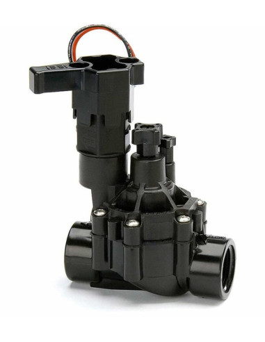 Electroválvula Rain Bird de 1 pulgada con solenoide de 9 V y control de caudal para kit ESP-9V