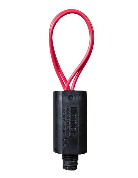 Solenoide Hunter 606800 de 24 V CA montado en la electroválvula PGV-100G-B. Fotografía oficial Hunter.