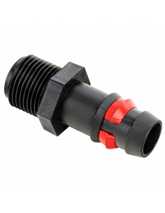 Espiga rosca macho con anilla de seguridad 16 mm x 1/2 pulgada