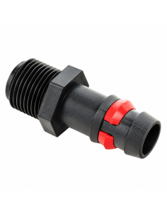 Espiga rosca macho con anilla de seguridad 16 mm x 3/4 pulgada