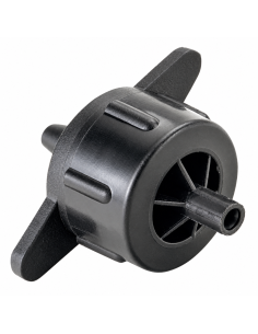 GOTERO AUTOCOMPENSANTE DESMONTABLE 8LT/H NEGRO