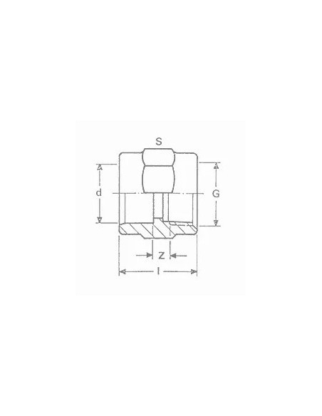 MANGUITO MIXTO PVC 40 mm x 1 ¼ 