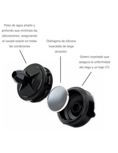 GOTERO AUTOCOMPENSANTE PCJ 4L/H GRIS 2