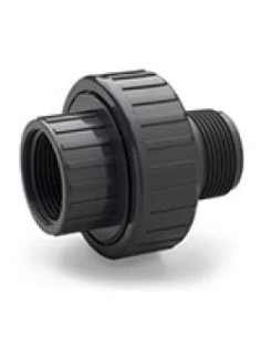 ENLACE 3 PIEZAS PVC ROSCA MACHO-HEMBRA 1 ¼ 