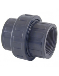 ENLACE 3 PIEZAS PVC ROSCA HEMBRA 3/4 