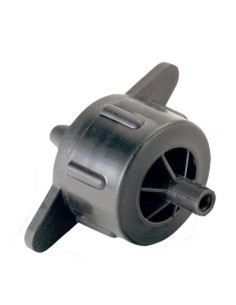 GOTERO AUTOCOMPENSANTE DESMONTABLE 8LT/H NEGRO