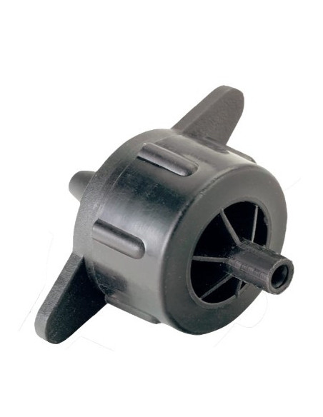 GOTERO AUTOCOMPENSANTE DESMONTABLE 8LT/H NEGRO