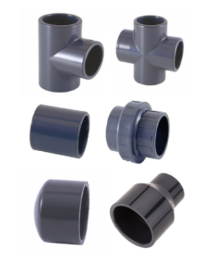 Accesorios de PVC para encolar