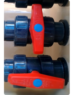 Válvulas de PVC